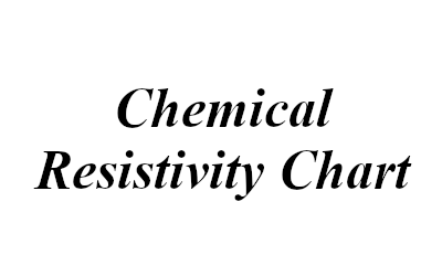 Chemical Resistivity Chart